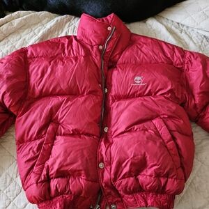 Timberland Red Puffer